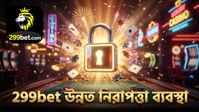 299bet ক্যাসিনোর নিরাপত্তা উন্নত এসএসএল এনক্রিপশনের মাধ্যমে