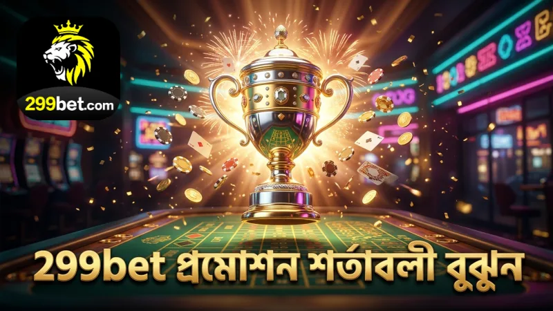 299bet প্রমোশনের শর্তাবলী স্পষ্টভাবে বুঝতে হবে