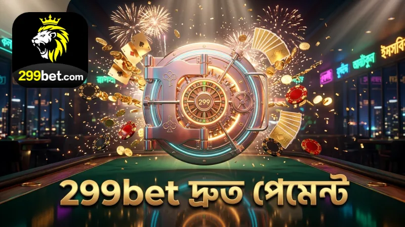 299bet প্রত্যাহারে দ্রুত পেমেন্ট প্রক্রিয়া বজায় রাখুন