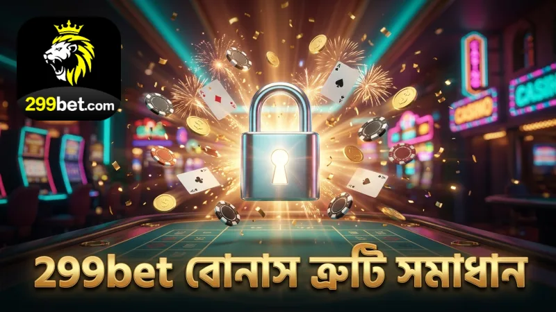 ট্রেজার চেস্ট বোনাস সক্রিয়করণের সময় 299bet-এ সাধারণ ত্রুটি।