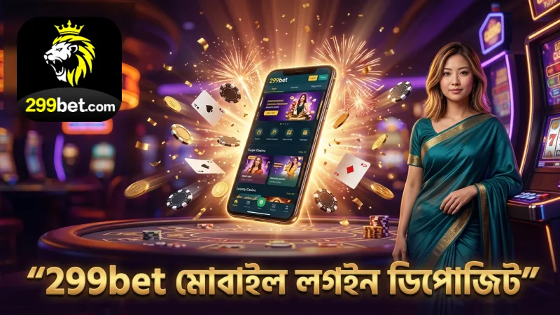 299bet মোবাইল অ্যাপে দ্রুত লগইন ও ডিপোজিট দিয়ে খেলা চালিয়ে যান