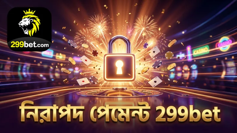 নিরাপদ পেমেন্ট নিশ্চিত করে 299bet খেলোয়াড়দের সুরক্ষা।