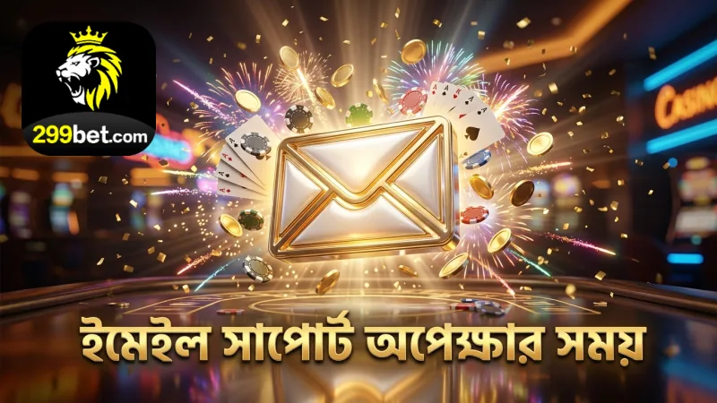 ইমেইল সাপোর্টের অপেক্ষার সময় ও প্রক্রিয়া বর্ণনা করে