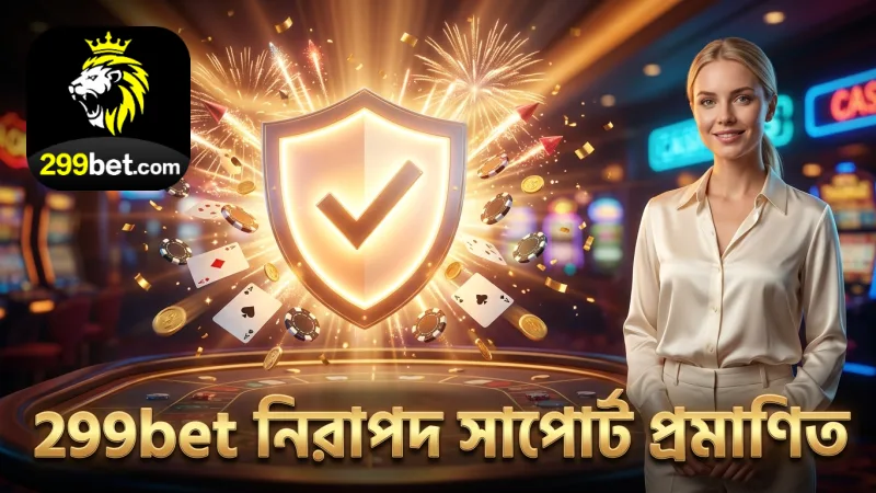 299bet এর নিরাপত্তা ব্যবস্থা ও যাচাইকৃত এজেন্ট উপস্থিতি নিশ্চিত