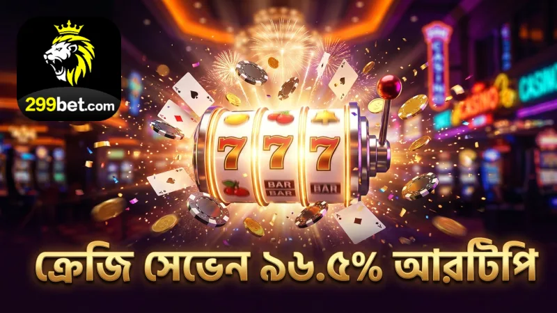 ক্রেজি সেভেনে ৯৬.৫% আরটিপি নিশ্চিত বিশ্বাসযোগ্যতা