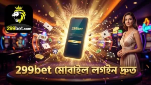 299bet মোবাইল থেকে সহজ লগইন ও দ্রুত গেমপ্লে