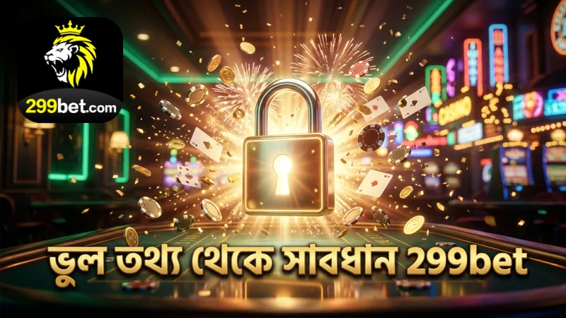 ভুল তথ্য থেকে সাবধান হয়ে 299bet-এ নিরাপদে খেলুন