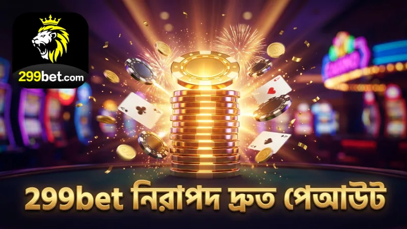 299bet প্ল্যাটফর্মে নিরাপদ ও দ্রুত পেআউট নিশ্চিত