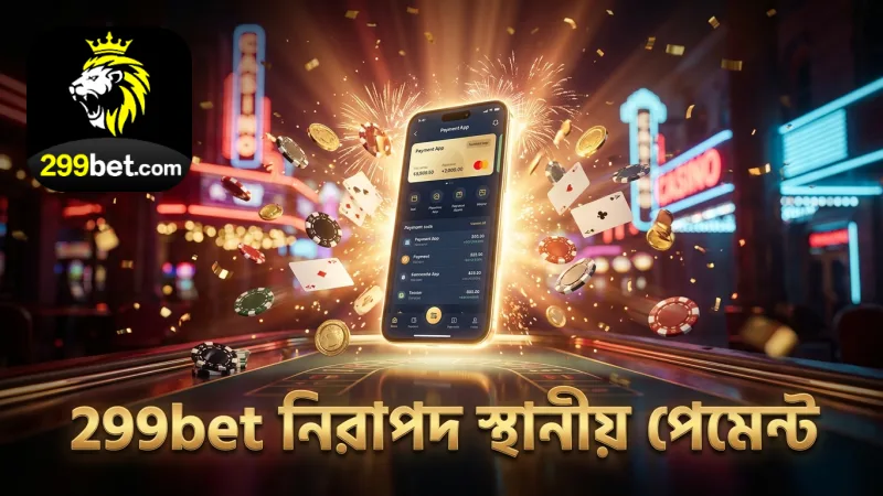 299bet-এর নিরাপদ স্থানীয় পেমেন্ট বিকল্পগুলি দ্রুত লেনদেন নিশ্চিত করে।