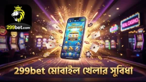 299bet অ্যাপে মোবাইল থেকে ঝটপট খেলার সুবিধা