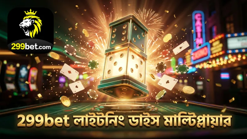 লাইটনিং ডাইস মাল্টিপ্লায়ার ফিচার পরীক্ষা করুন 299bet-এ