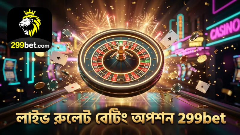 লাইভ রুলেটে বিভিন্ন বেটিং অপশন বুঝে খেলুন সাবধানে
