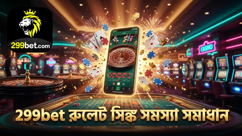 রুলেট চালানোর সময় সিঙ্ক সমস্যা হলে 299bet-এর টিপস অনুসরণ করুন