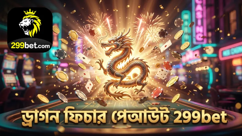 ড্রাগন ফিচার ও অস্ত্র ব্যবহারে পেআউট সম্পর্কিত তথ্য 299bet থেকে