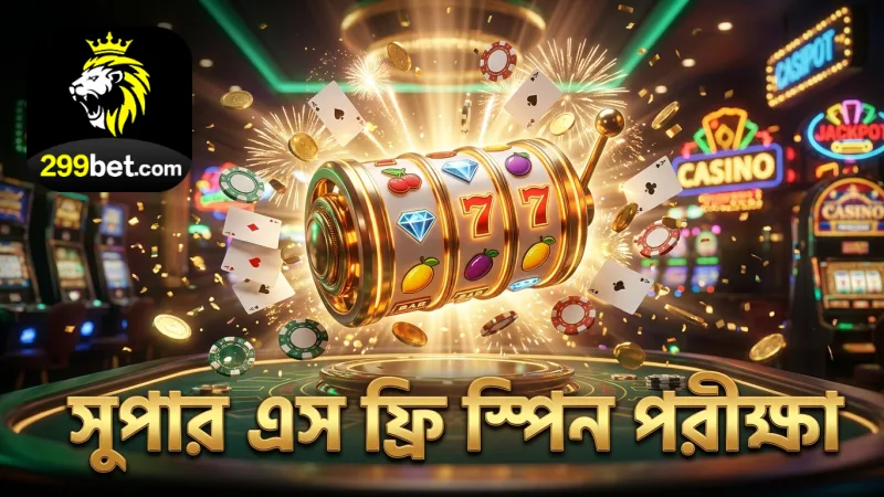 সুপার এস-এর ফ্রি স্পিন এবং মাল্টিপ্লায়ার সুবিধা কার্যকরভাবে পরীক্ষা করা হয়েছে।